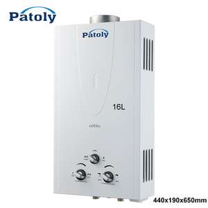 New Style LED Display 10-20L Copper Heat Exchanger Tankless Water Heater High Quality Competitive Price Hotel House <strong>Kitchen</strong> - Product Image 6
