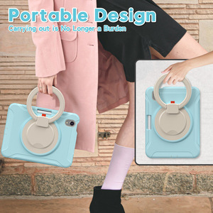 Funda Protectora Transparente de Silicona TPU con Textura de Color Caramelo y Soporte para <span class=keywords><strong>iPad</strong></span> Pro 11 <span class=keywords><strong>Mini</strong></span> 7 - Product Image 2