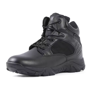 <span class=keywords><strong>Bottes</strong></span> tactiques super légères pour hommes, noires, imperméables, respirantes, <span class=keywords><strong>avec</strong></span> <span class=keywords><strong>fermeture</strong></span> <span class=keywords><strong>éclair</strong></span> latérale, style bout ouvert, semelle en caoutchouc, toutes saisons - Product Image 1