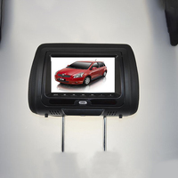 Reproductor de DVD portátil para coche, pantalla de 7 pulgadas, USB, SD, MP4, 1080P, MP5, reposacabezas
