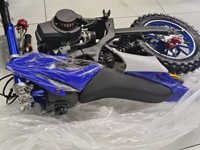 MOTEUR À 2 TEMPS HAUTE PERFORMANCE 49CC MINI VÉLO DE POCKET 2 temps Dirt Bike Minibike