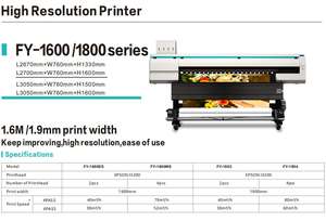 طابعة إنفينيتي تشالنجر FY-1800ES I2 FY-1802 بعرض 1.80 متر (6 أقدام) I3200 تعمل بالمذيبات الإيكولوجية - Product Image 2