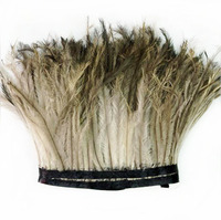 Fournisseur direct d'usine : Dentelle en plumes d'autruche et de poulet pour accessoires vestimentaires et robes