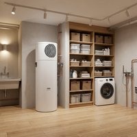Nouveau style 70 ℃   Chauffe-eau à pompe à chaleur tout-en-un haute température |   Économie d'énergie par source d'air pour l'eau chaude domestique et commerciale