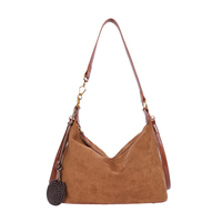 Sac à bandoulière Hobo Vintage Croissant Spacieux et Personnalisé, Sac Souple à Porter sous le Bras pour Femme, Idéal pour les Voyages Décontractés