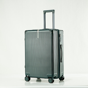 OEM Factory High Quality 20-Inch Aluminum Travel Luggage Troelly 360 Spinner Wheel TSA Lock Doubler Zipper ABS+<strong>PC</strong> Carry-On - Product Image 3