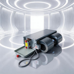 Unité de ventilo-convecteur horizontal ultra-mince dissimulée pour installation au plafond à profil bas dans les hôtels, ventilo-convecteur hydronique dissimulé - Product Image 3