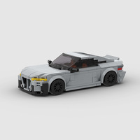 Compatible con Bloques de Construcción de Marca, Coche Deportivo de Lujo de Partículas Pequeñas, Rompecabezas MOC, Bloques de Construcción para Armar, Juguete de Construcción