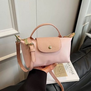 Novedad 2026: Bolso de hombro cruzado unisex de lujo con cremallera, de tela Oxford, mini, informal, económico y a la moda, con cadenas. - Product Image 4
