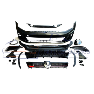 Kit di Modifica Carrozzeria per <span class=keywords><strong>Golf</strong></span> <span class=keywords><strong>7</strong></span>/<span class=keywords><strong>7</strong></span>.5, Assemblaggio <span class=keywords><strong>Paraurti</strong></span> Anteriore per <span class=keywords><strong>Golf</strong></span> <span class=keywords><strong>7</strong></span>/GTI, Minigonna Laterale e Scarico Posteriore - Product Image 1