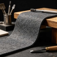 Feutre en laine pure à 100 % personnalisable, épaisseur 1 mm et 3 mm, feutre pressé industriel pour le polissage