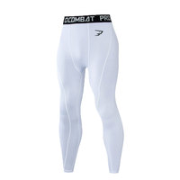   Celana Kompresi 5.0 Celana Olahraga Pria Legging Olahraga Yoga Latihan Gym Legging Cepat Kering Celana Ketat Lari Fitness