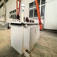 Transformador de Potencia Trifásico Sumergido en Aceite de Alta Tensión para Exteriores Tipo S13, 50Hz/60Hz con Salida de 380V, Bobinado de Cobre/Aluminio