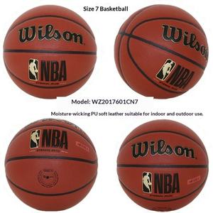 Ballon <span class=keywords><strong>de</strong></span> basket Weisheng 23, nouveau ballon <span class=keywords><strong>de</strong></span> basket <span class=keywords><strong>NBA</strong></span> professionnel, sensation <span class=keywords><strong>de</strong></span> jeu <span class=keywords><strong>NBA</strong></span>, absorption <span class=keywords><strong>de</strong></span> l'humidité, PU, intérieur/extérieur, entraînement général, compétition, n° 7, <span class=keywords><strong>sac</strong></span> - Product Image 2