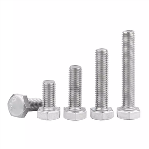 Tornillos hexagonales externos de rosca inversa de acero inoxidable 304, tornillos extendidos de rosca izquierda - Product Image 1