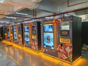 Macchina Automatica Commerciale per la Preparazione della <span class=keywords><strong>Pizza</strong></span> - Pizze Personalizzabili da 12 Pollici, Monitoraggio Remoto IoT, Basso Consumo Energetico - Product Image 4