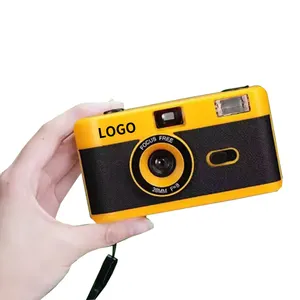 كاميرا تصوير عتيقة يمكن التخلص منها هدية لعيد الميلاد 35 مم كاميرا أحادية الاستخدام للأعمال