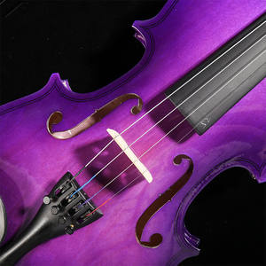 Violon en érable violet en gros, lots mixtes d'usine, pour magasins de musique, grossistes d'instruments et centres de formation, économique - Product Image 3