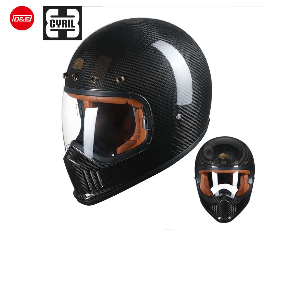 ファッショナブルなデザインのオートバイヘルメットフルフェイス
