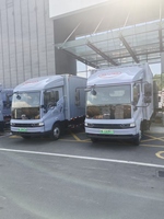 Nouveau camion léger BYD avec compartiment de chargement électrique pur/hybride pour les fournitures de magasin, les services de messagerie et le transport de marchandises