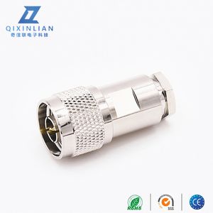 מחבר סוג מחבר קואקסיאלי מצופה נחושת מלא מחבר קואקסיאלי זכר - Product Image 2