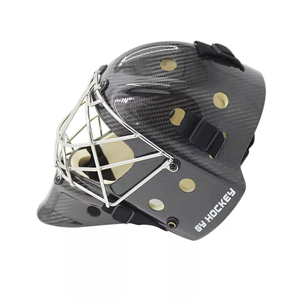 Casque de gardien de but de hockey sur glace YOUNGSON Gy taille XL, visière intégrale, style œil de chat, avec cage en acier inoxydable 304, doublure ABS EVA - Product Image 4