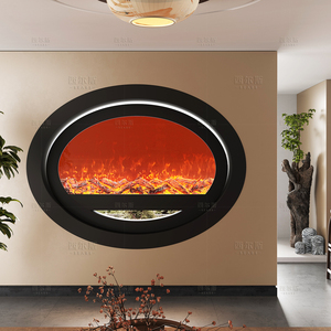 Chimeneas Eléctricas Decorativas de Pared, Chimeneas Modernas para Interiores, Estufa de Leña para Calefacción Interior - Product Image 4