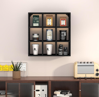 Étagères de présentation minimalistes modernes en bambou pour chambre à coucher, salle à manger, bureau à domicile, école, salle de sport