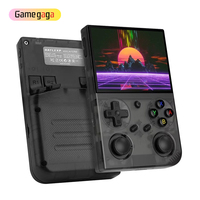 Consola de Juegos Portátil Gamegaga G350, Pantalla de 3.5 Pulgadas, Linux, Mini Arcade Clásico, Consola de Video para TV, Compatible con PSP