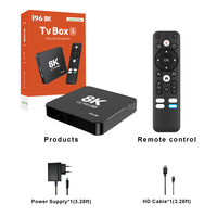 Android Smart TV Box Bersertifikat Q5 Plus ATV 4K Quad Core 4GB 32GB 2024 WiFi