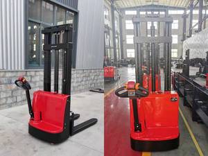 Chất lượng cao Walkie Hoạt động điện Stacker cho xe nâng sử dụng - Product Image 5