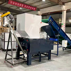 Mesin Penghancur Profil Pipa PVC Industri, Penggiling Plastik Bertenaga Kuat untuk Pipa Panjang - Product Image 2