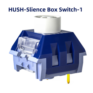 Interruptor de Teclado Kailh Box Deep Sea, Silencioso, Lineal, Personalizable, Compatible con Interruptores de Teclado Mecánico Cherry MX SMD de 5 Pines <span class=keywords><strong>GK61</strong></span> - Product Image 1