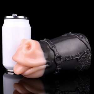 New Horse Head Design Masturbator with Single Channel Soft Skin Touching Masturbator for Male Sex <b>Game</b> - Product Image 1