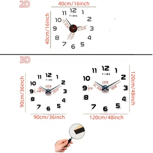 <span class=keywords><strong>Reloj</strong></span> <span class=keywords><strong>de</strong></span> <span class=keywords><strong>pared</strong></span> Digital <span class=keywords><strong>de</strong></span> acrílico 3D, diseño <span class=keywords><strong>de</strong></span> números romanos, <span class=keywords><strong>reloj</strong></span> <span class=keywords><strong>de</strong></span> <span class=keywords><strong>pared</strong></span> con espejo, relojes autoadhesivos redondos grandes a la moda DIY - Product Image 3