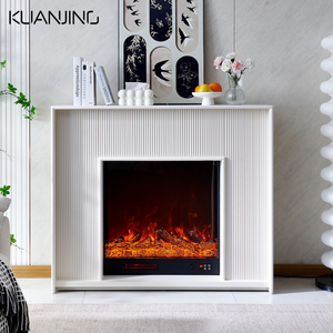 <span class=keywords><strong>Cheminée</strong></span> à flamme simulée en bois moderne <span class=keywords><strong>de</strong></span> haute qualité, directement <span class=keywords><strong>de</strong></span> l'usine Kuanjing, pour la décoration <span class=keywords><strong>de</strong></span> l'appartement et <span class=keywords><strong>de</strong></span> la maison - Product Image 1