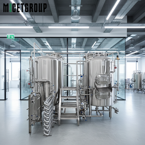 อุปกรณ์ต้มเบียร์สแตนเลส SUS304 ขนาด 500 ลิตร ทำความสะอาดง่าย ปลอดภัยสำหรับการผลิตเบียร์ - Product Image 1