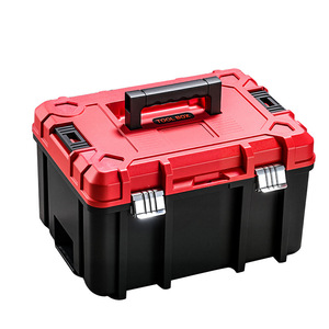 Portable Plastic Toolbox <b>Stackable</b> Large Capacity 20L Waterproof Multilayer Storage <b>Box</b> For Household <b>Tools</b> - Product Image 4