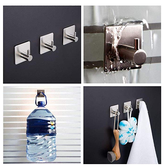 Grandora Adhesivo Decorativo Para Puerta De Baño Con Diseño De Flores I 