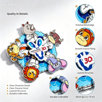 Magnet Kulkas Custom Paduan Seng 3D Enamel Magnet Souvenir Grosir OEM Hadiah Promosi Pabrik Langsung Logo Custom