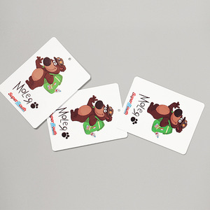 Marcas de diseño 3D <span class=keywords><strong>moda</strong></span> personalizada etiquetas colgantes ropa etiquetas de precio etiquetas de juguete papel niños prendas muestra gratis etiqueta reciclada - Product Image 2
