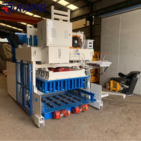 Machine à fabriquer des briques mobiles, machine automatique à fabriquer des blocs de béton RPT12-15, machine à fabriquer des blocs pour la construction, prix d'usine