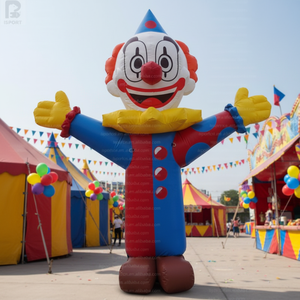 Globo Gigante Inflable de Pipo <span class=keywords><strong>el</strong></span> Payaso, Decoración Clásica Holandesa de Dibujos Animados para Promoción de Centros Comerciales/Activación de Marca/Carnaval/Fiesta Familiar/Eventos - Product Image 1