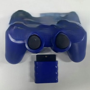 คอนโทรลเลอร์เกมไร้สาย <span class=keywords><strong>2</strong></span>.4G เปลือกโปร่งใสเกมแพดแบบสั่นคู่ปุ่มเกล็ดหิมะเสียบและเล่นได้สำหรับคอนโซลพีสเตชั่น <span class=keywords><strong>2</strong></span> - Product Image 3