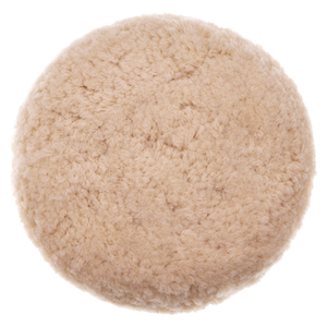 Tampone per Lucidatura in Lana Morbida da 8 Pollici, Filettatura 5/8-11, Tamponi in Lana 100% Naturale, Tamponi per Lucidatura in Lana a Doppia Faccia per Finitura Auto e Mobili - Product Image 1