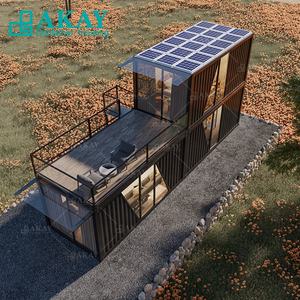 <span class=keywords><strong>Casa</strong></span> Piccola a Due Piani da 40 Piedi, <span class=keywords><strong>Casa</strong></span> Prefabbricata di Lusso Moderna, <span class=keywords><strong>Casa</strong></span> Container Rimovibile con Terrazza - Product Image 3