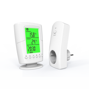 433,92 Mhz inalámbrico RF 230V AC termostato de calefacción de suelo inteligente controlador de temperatura <span class=keywords><strong>Digital</strong></span> para dispositivos de calefacción o refrigeración del hogar - Product Image 1