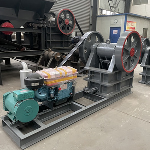 קטן 3 t/h עפרה זהב בניית פסולת לסת צלב שור שור מנוע דיזל אבן מנוע - Product Image 4