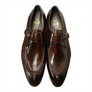 Chaussures habillées Oxford italiennes pour hommes en cuir de vache véritable faites à la main de haute qualité, antidérapantes, pour mariage printemps/été - Product Image 2