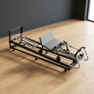 Adjustable Rowing <b>Machine</b> For Physical Therapy Rehabilitation Equipment With Gray Seat And Metal Frame... - Product Image 2